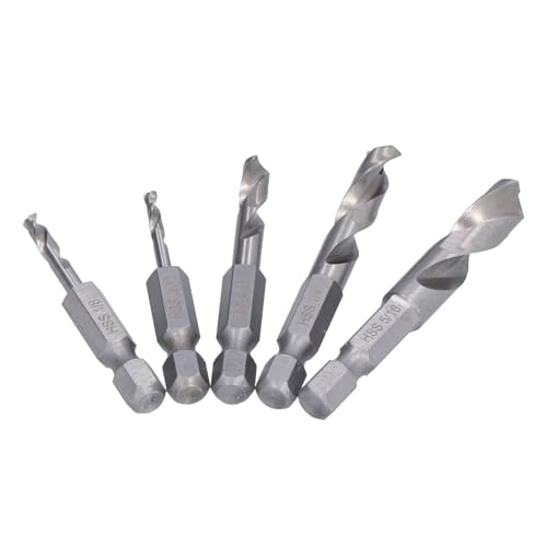 Hochgeschwindigkeitsstahl 5 -Stc -Bohrer -Bits für Starke Penetration für Holzbearbeitung und Bearbeitungsbohrung Eingestellt Hochgeschwindigkeitsstahl 5 -Stc -Bohrer -Bits für Starke Penetration für Holzbearbeitung und Bearbeitungsbohrung Eingestellt von RASTKY