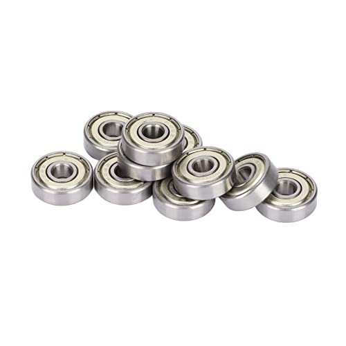 ID von 6 mm von 6 mm OD 6 mm T Groove Tiefe, doppelt geschirmte Kugeln, 10 Stück, 10 Stück für Kraftübertragungsprodukte ID von 6 mm von 6 mm OD 6 mm T Groove Tiefe, doppelt geschirmte Kugeln, 10 Stück, 10 Stück für Kraftübertragungsprodukte von RASTKY