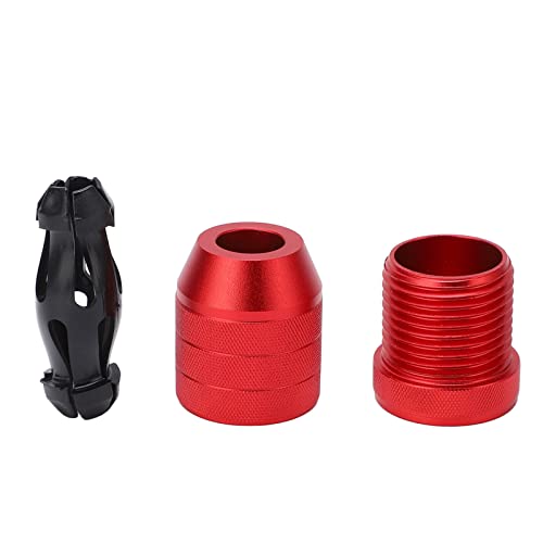 RASTKY Einstellbarer Bohrstoppkragen - Aluminiumlegierung mit Rotem Anti -Rutsch Nylon Innen Tiefe Steuerung Holzbearbeitung, Metall, Kunststoff und Ziegelbohrungen Perfekter und Professioneller RASTKY Einstellbarer Bohrstoppkragen - Aluminiumlegierung mit Rotem Anti -Rutsch Nylon Innen Tiefe Steuerung Holzbearbeitung, Metall, Kunststoff und Ziegelbohrungen Perfekter und Professioneller von RASTKY