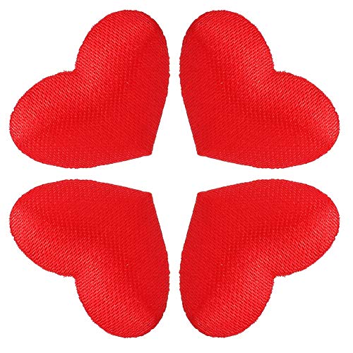 RASTKY Herzform- für Hochzeiten und 500pcs Beutel mit 2,1 Cm Weißer Herzschweißdekoration (2,1 cm Big Red 500 Stück/Pack) von RASTKY