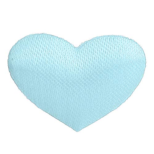 RASTKY Herzform- für Hochzeiten und 500pcs Beutel mit 2,1 Cm Weißer Herzschweißdekoration (2,1 cm hellblau 500 Stück/Pack) von RASTKY