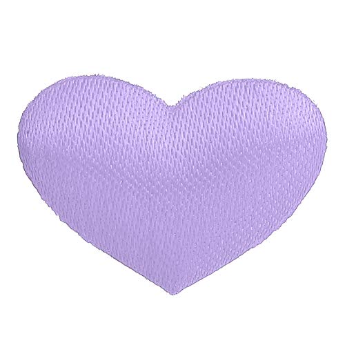 RASTKY Herzform- für Hochzeiten und 500pcs Beutel mit 2,1 Cm Weißer Herzschweißdekoration (2,1 cm lila 500 Stück/Pack) von RASTKY