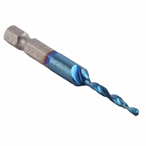 RASTKY Hex Shank Tap -Bohrmaschine Bit Eingestellt, Hochgeschwindigkeitsstahl Taps M3 M4 M5 M6 M8 M10, 15 Mm Länge, Bohr- und Klopfen Kombiniert, HSS Gewinde Metall und Aluminium RASTKY Hex Shank Tap -Bohrmaschine Bit Eingestellt, Hochgeschwindigkeitsstahl Taps M3 M4 M5 M6 M8 M10, 15 Mm Länge, Bohr- und Klopfen Kombiniert, HSS Gewinde Metall und Aluminium von RASTKY