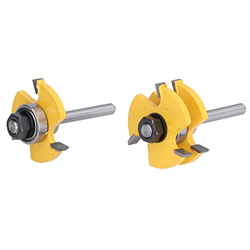 RASTKY Mahlen Router Bit 2pcsshape Router Bit Hochgeschwindigkeit Stahlholz Mahlen Cutter Forwood -Arbeiten Tischlerei -für Zungen und Junkte RASTKY Mahlen Router Bit 2pcsshape Router Bit Hochgeschwindigkeit Stahlholz Mahlen Cutter Forwood -Arbeiten Tischlerei -für Zungen und Junkte von RASTKY