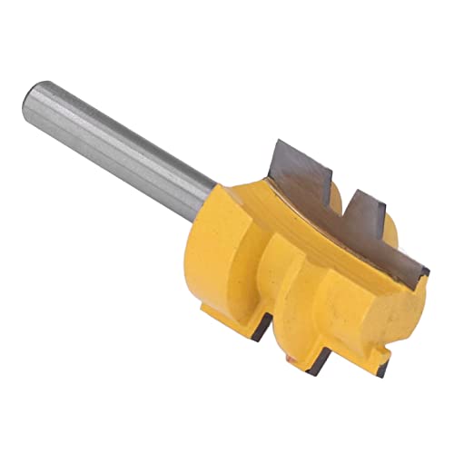 Reversible Klebstoffgelenk Router Bit - Zahnschlitzmühlenschneider mit 1/4 -Zoll Runden Schaft für Holzbearbeitung und Spleiß Reversible Klebstoffgelenk Router Bit - Zahnschlitzmühlenschneider mit 1/4 -Zoll Runden Schaft für Holzbearbeitung und Spleiß von RASTKY