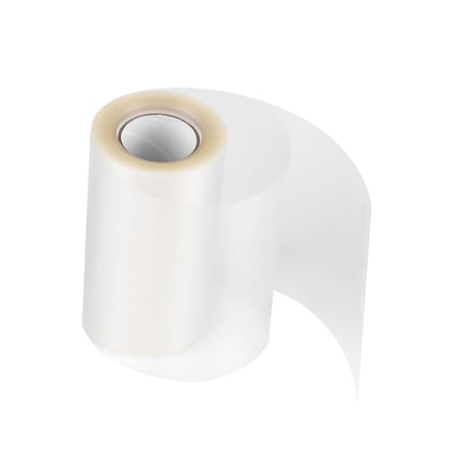 Transparentes Kuchenpackungsband der Lebensmittelqualität - Recycelbar, Einfach zu - Ideal für die Dekoration von Gebäck, Schokolade - PP -Material, Transparent, 10 M X 8 Cm - Backbegeisterte, (8 Transparentes Kuchenpackungsband der Lebensmittelqualität - Recycelbar, Einfach zu - Ideal für die Dekoration von Gebäck, Schokolade - PP -Material, Transparent, 10 M X 8 Cm - Backbegeisterte, (8 von RASTKY
