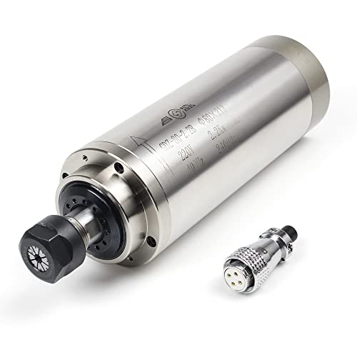 RATTMMOTOR 2.2KW Spindelmotor Wasserkühlung 220V 24000U/min 400Hz ER20 Wassergekühlte Spindel Motor für Gravieren Spindel Motor RATTMMOTOR 2.2KW Spindelmotor Wasserkühlung 220V 24000U/min 400Hz ER20 Wassergekühlte Spindel Motor für Gravieren Spindel Motor von RATTMMOTOR