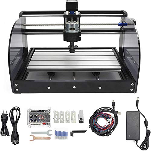 RATTMMOTOR CNC Fräsmaschine 3018-Pro Max,3 Achsen CNC Fräs-/Graviermaschine GRBL Steuerung 420x350x270mm,ER11 für PVC PCB Holzschnitzen DIY Engraver RATTMMOTOR CNC Fräsmaschine 3018-Pro Max,3 Achsen CNC Fräs-/Graviermaschine GRBL Steuerung 420x350x270mm,ER11 für PVC PCB Holzschnitzen DIY Engraver von RATTMMOTOR