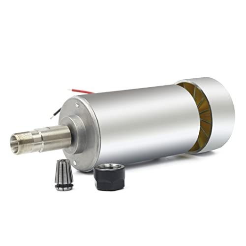 RATTMMOTOR CNC Spindelmotor, 300W Luftgekühlter Motor ER11 52mm 12-48VDC 12000rpm für CNC Graviermaschine RATTMMOTOR CNC Spindelmotor, 300W Luftgekühlter Motor ER11 52mm 12-48VDC 12000rpm für CNC Graviermaschine von RATTMMOTOR