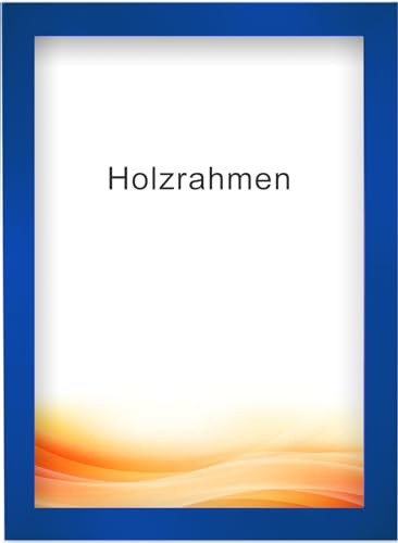 RAWWEST.BIS Holz Bilderrahmen 42x59,4 cmDIN A2 Plakatrahmen Holz rahmen mit Acrylglas Rahmen aus Holz für Bilder Poster Fotos und für Puzze Posterrahmen Fotorahmen Blau RAWWEST.BIS Holz Bilderrahmen 42x59,4 cmDIN A2 Plakatrahmen Holz rahmen mit Acrylglas Rahmen aus Holz für Bilder Poster Fotos und für Puzze Posterrahmen Fotorahmen Blau von RAWWEST.BIS