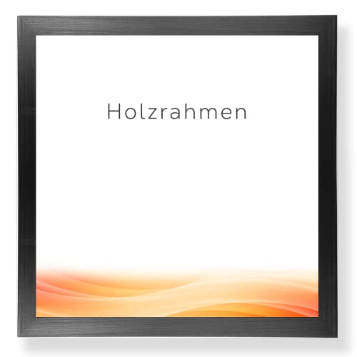 RAWWEST.BIS Holz Bilderrahmen 50x50 cm Plakatrahmen Holz rahmen mit Acrylglas, Rahmen aus Holz für Bilder Poster Fotos und für Puzze, Posterrahmen Fotorahmen, Schwarz RAWWEST.BIS Holz Bilderrahmen 50x50 cm Plakatrahmen Holz rahmen mit Acrylglas, Rahmen aus Holz für Bilder Poster Fotos und für Puzze, Posterrahmen Fotorahmen, Schwarz von RAWWEST.BIS