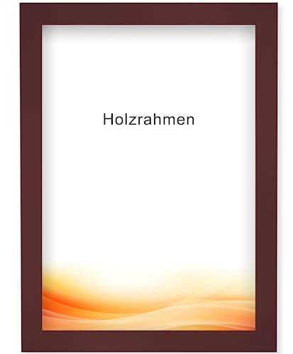 RAWWEST.BIS Holz Bilderrahmen 59,4x84,1 cmDIN A1 Plakatrahmen Holz rahmen mit Acrylglas Rahmen aus Holz für Bilder Poster Fotos und für Puzze Posterrahmen Fotorahmen Braun RAWWEST.BIS Holz Bilderrahmen 59,4x84,1 cmDIN A1 Plakatrahmen Holz rahmen mit Acrylglas Rahmen aus Holz für Bilder Poster Fotos und für Puzze Posterrahmen Fotorahmen Braun von RAWWEST.BIS