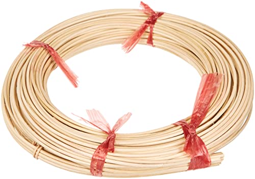 Rayher Hobby 6502600 Peddigrohr, natur, 1A Rotbandqualität, 2,6 mm ø, Nr. 6, Rolle 125 g (ca. 40 m), Flechtrohr, Flechtmaterial, Beige Rayher Hobby 6502600 Peddigrohr, natur, 1A Rotbandqualität, 2,6 mm ø, Nr. 6, Rolle 125 g (ca. 40 m), Flechtrohr, Flechtmaterial, Beige von Rayher
