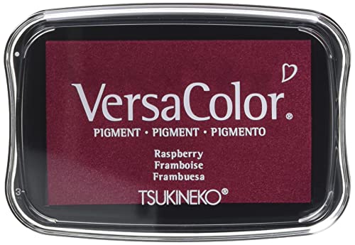 Rayher Hobby 29017275 Tsukineko Versa Color Pigment-Stempelkissen, raspberry, 9,6 x 6,3 x 1,8 cm, Tinte auf Wasserbasis Rayher Hobby 29017275 Tsukineko Versa Color Pigment-Stempelkissen, raspberry, 9,6 x 6,3 x 1,8 cm, Tinte auf Wasserbasis von Rayher