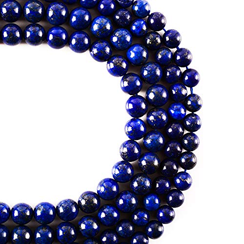 RayLineDo 47Pcs 8mm Natürliche Blaue Lapislazuli Stein Runde Perlen Lose Perlen Großhandel für Schmuckherstellung RayLineDo 47Pcs 8mm Natürliche Blaue Lapislazuli Stein Runde Perlen Lose Perlen Großhandel für Schmuckherstellung von RAYLINE-DO