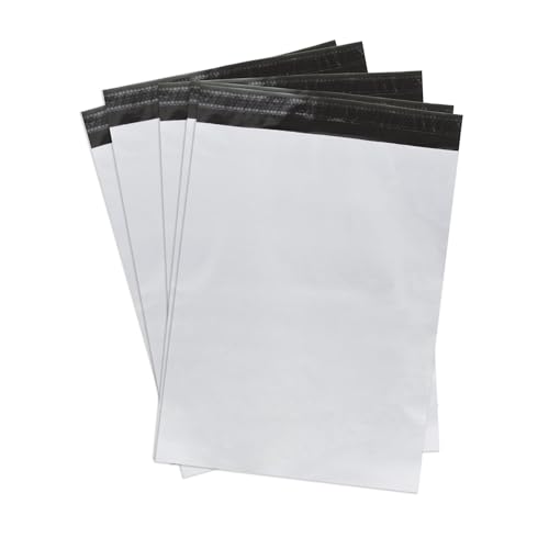 Raylu Paper Versandtaschen, Box mit 1000 Kunststoffumschlägen für Versand, Verpackung für Kleidung, Schuhe, Bücher, Dokumente (30 x 40 cm) von RAYLU PAPER
