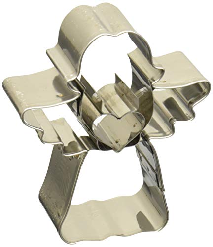 Ausstechform 'Engel mit Herz', Ausstecher 7cm, Edelstahl, spülmaschinengeeignet Ausstechform 'Engel mit Herz', Ausstecher 7cm, Edelstahl, spülmaschinengeeignet von RBV Birkmann