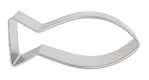 Birkmann 1010723310 Ausstechform Christenfisch, 7,5 cm, Edelstahl, Grau Birkmann 1010723310 Ausstechform Christenfisch, 7,5 cm, Edelstahl, Grau von RBV Birkmann