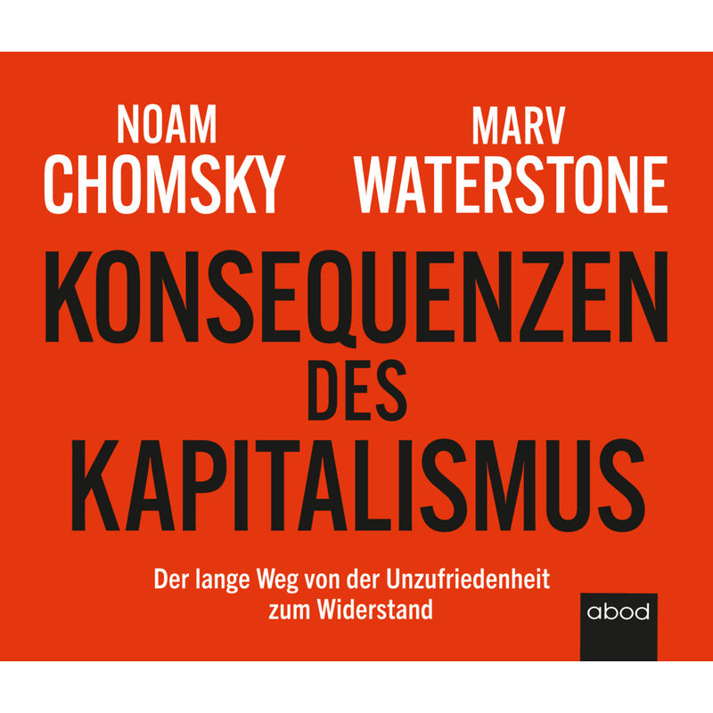Konsequenzen Des Kapitalismus,Audio-Cd - Noam Chomsky, Marvin Waterstone (Hörbuch) von RBmedia