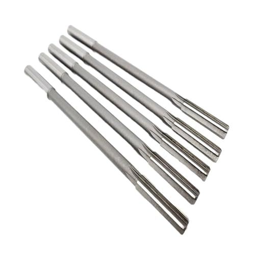 RCBCPLGLNK 1 Stück Verlängerungsreibahle 100–300 mm HSS-Schnellarbeitsstahl H7 Zylinderschaft Maschinen-Spannreibahle for Metall, Stahl, Aluminium, Lochbohrer Reibahle(5.5X150mm) von RCBCPLGLNK