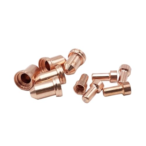 RCBCPLGLNK 5 stücke 5255. 8 Elektrode und 5 stücke 5131. 1 Düse PT 80 PT80 PT-80 IPT80 PTM80 PTM-80 IPT-8 0 Plasmaschneidefackel Schweißdüse(1.3mm Nozzle(70-80A)) von RCBCPLGLNK