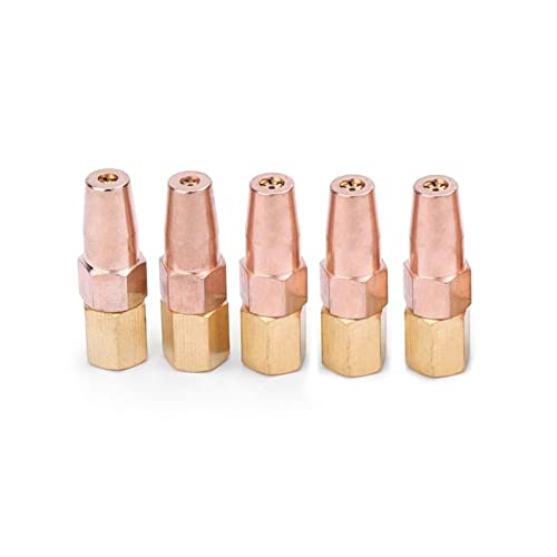 RCBCPLGLNK 5 stücke H01-6 Propangasschweißdüse Sauerstoff-Gas Kontakt Tipps Halter Gasdüse Schweißdüse RCBCPLGLNK 5 stücke H01-6 Propangasschweißdüse Sauerstoff-Gas Kontakt Tipps Halter Gasdüse Schweißdüse von RCBCPLGLNK