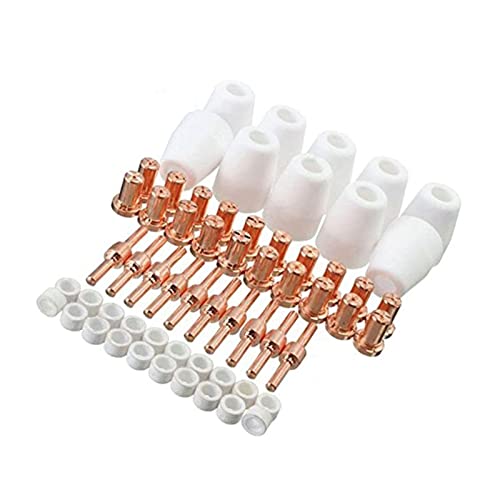 RCBCPLGLNK 60 Stück/Set Keramik + roter Kupferluftplasma-Schneidschneider Verbrauchsmaterialien erweitert Spitze Düsenelektrode for PT31 LG40. Fackel CUT-50. Schweißdüse RCBCPLGLNK 60 Stück/Set Keramik + roter Kupferluftplasma-Schneidschneider Verbrauchsmaterialien erweitert Spitze Düsenelektrode for PT31 LG40. Fackel CUT-50. Schweißdüse von RCBCPLGLNK