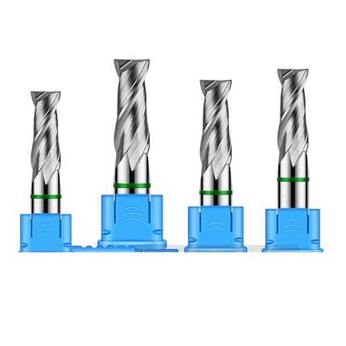 RCBCPLGLNK Farbkreis-Flachfräser aus Wolframstahl und Hartmetall for Aluminium-Fräser, CNC-Maschinen, Schaftfräser Reibahle(12x45Cx12Dx100L) von RCBCPLGLNK