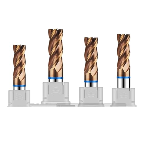 RCBCPLGLNK Farbkreisfräser Wolframstahl Hartmetalllegierung Beschichtung Flachfräser CNC-Bearbeitung Schaftfräser Werkzeuge Reibahle(8x25Cx8Dx75L) von RCBCPLGLNK