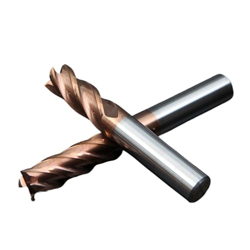 RCBCPLGLNK Flöte Legierung Hartmetall Wolfram Stahl Fräser Ende Mühle 1mm 2mm 3mm 4mm 5mm 6mm Metall Cutter Reibahle(4x4Dx50L) von RCBCPLGLNK