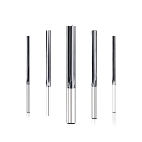 RCBCPLGLNK Gerade Nut Hartmetall-Maschinenreibahle 4/6 Nut Spannreibahle Maschinenschneidwerkzeuge 2 2,5 3 4 5 6 7 8 9 10 mm Reibahle(5x60x100-4F) von RCBCPLGLNK