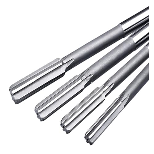 RCBCPLGLNK H7 Maschinenreibahle HSS Zylinderschaft Spannfutter Fräsreibahle 6 Nuten D2mm-D20mm Fräser Flachboden Verlängert 2,5mm 8,5mm Reibahle(2.5mm) von RCBCPLGLNK