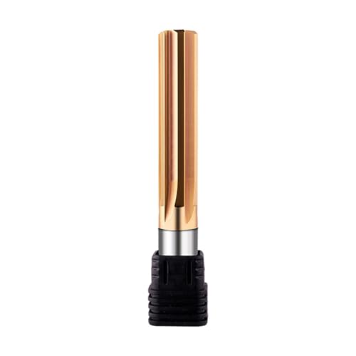 RCBCPLGLNK Hartmetall-Maschinenreibahle, beschichtet, gerade Nut, 1–20 mm, 4 Nuten, 6 Nuten, H7-Toleranz, Spannfutter, gehärteter Stahl, Metallschneider, CNC Reibahle(2.5X25X50X4T,Straight Groove) von RCBCPLGLNK