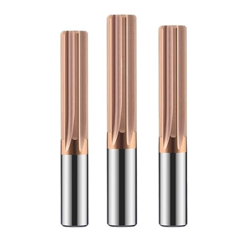 RCBCPLGLNK Hartmetall-Maschinenreibahle, beschichtete Spiralnuten H7, gerade, präzise Spannvorrichtung, gehärteter Stahl, 6 Nuten for Metall HRC65 Reibahle(6F 8x35x70) von RCBCPLGLNK