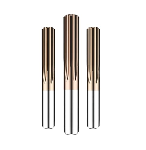 RCBCPLGLNK Hartmetall-Reibahle for Maschinenwerkzeuge, gerade Nut, Beschichtung HRC60, Spannfutter-Reibahle, Abstand 0,1, CNC-Werkzeug 1,0–9,9 mm Reibahle(4x100x150x4T) von RCBCPLGLNK