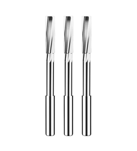 RCBCPLGLNK Hochpräzise HSS-Spiralreibahle mit geradem Schaft, Hartmetallreibahle mit H7-Einsätzen Reibahle(9.5mm-spiral) von RCBCPLGLNK