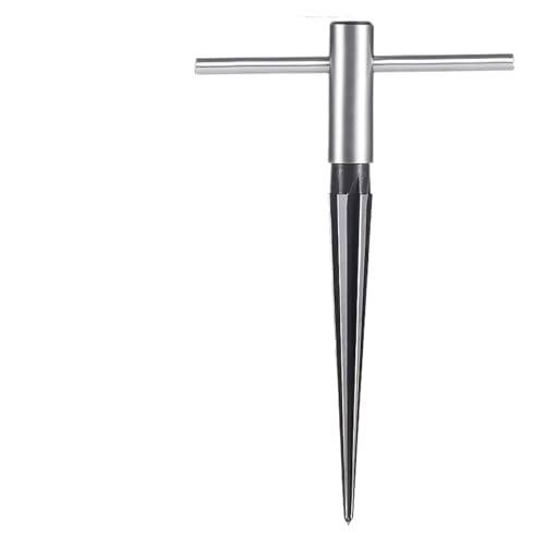 RCBCPLGLNK Kegelreibahle 3–13 mm und 5–16 mm, Handreibahle for Metall, Entgraten, Vergrößern von Stiftlöchern, Handreibahle for Bohrwerkzeuge aus Holz, Metall und Kunststoff Reibahle(5-16MM) von RCBCPLGLNK