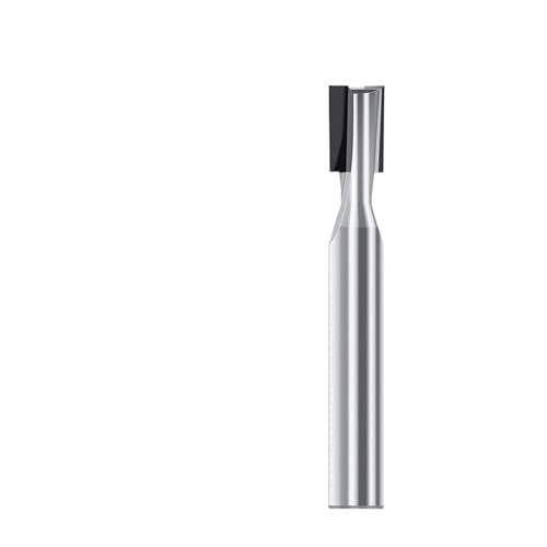 RCBCPLGLNK PCD-Diamant-Hartmetall-Fräser und 90-Grad-Fase-Fräser for Siliziumkarbidfaser, Graphit, Kupfer, Aluminium Reibahle(Double-F end Mill,4 x6 xD6 x50) von RCBCPLGLNK