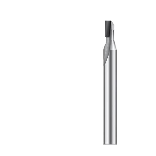 RCBCPLGLNK PCD-Diamant-Hartmetall-Fräser und 90-Grad-Fase-Fräser for Siliziumkarbidfaser, Graphit, Kupfer, Aluminium Reibahle(Single-F end Mill,3 x5 xD4 x50) von RCBCPLGLNK
