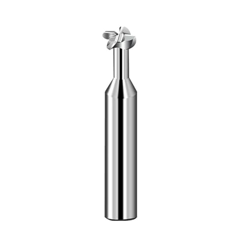 RCBCPLGLNK R-Winkel-Schaftfräser CNC-T-Nut-Schaftfräser Drehwerkzeuge Hartmetallwerkzeuge Kreisbogen-Fräser aus Wolframstahl Reibahle(For Aluminum,6xR1xD6x50L) von RCBCPLGLNK