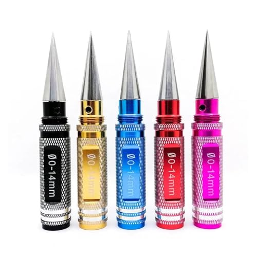 RCBCPLGLNK RC-Auto-Karosserie-Lochöffner, Erweiterungsstanzer, Schalenreibahle, Bohrer, Metall, Stahl, rundes Modell, DIY-Werkzeug for RC-Karosseriemodelle Reibahle(Multi-Colored) von RCBCPLGLNK