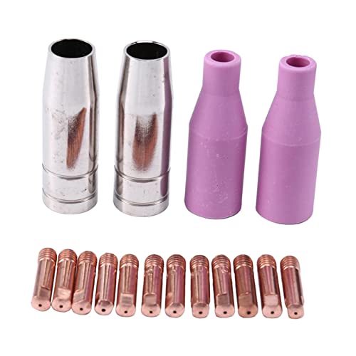 RCBCPLGLNK Satz von Düsen 16 stücke AK15. Zur Schweißbrennerkappe TIPP Kontakt 0,8 mm MB15. Keramikzubehör Schweißdüse RCBCPLGLNK Satz von Düsen 16 stücke AK15. Zur Schweißbrennerkappe TIPP Kontakt 0,8 mm MB15. Keramikzubehör Schweißdüse von RCBCPLGLNK