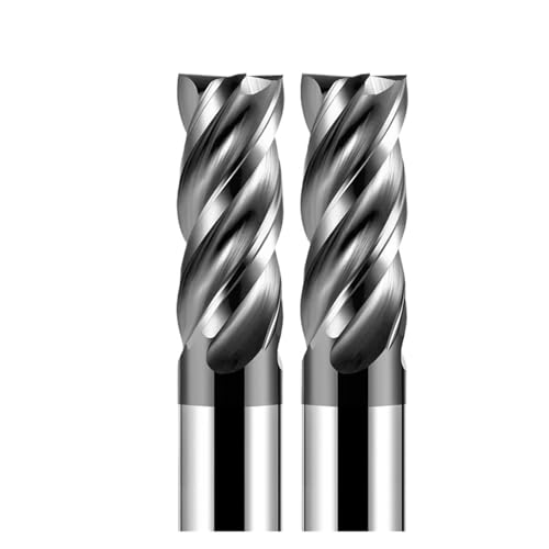 RCBCPLGLNK Wolframfräser 4 Flöte 6 8 12 20 for Edelstahl Gehärteter Stahl Router Bit Metallbearbeitungswerkzeug Reibahle(HRC55,10x60x10Dx150) von RCBCPLGLNK