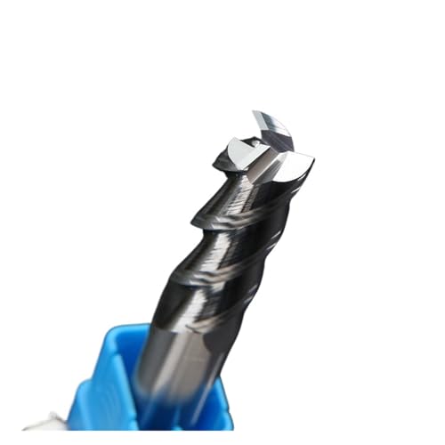 RCBCPLGLNK ZGT Aluminium-Fräser Schaftfräser CNC-Fräser HRC50 3-Flöten-Aluminium-Kupfer-Holz-Fräswerkzeuge Hartmetall-Schaftfräser Reibahle(18x18Dx100L) von RCBCPLGLNK