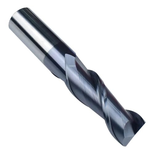 RCBCPLGLNK ZGT Schaftfräser CNC-Werkzeuge Fresa HRC50 2-Flöten-Hartmetallfräser aus Legierung, Schaftfräser, 2 mm, 3 mm, 4 mm, 6 mm, 8 mm, 10 mm, 12 mm, 16 mm, 20 mm Reibahle(12x12Dx150L) von RCBCPLGLNK