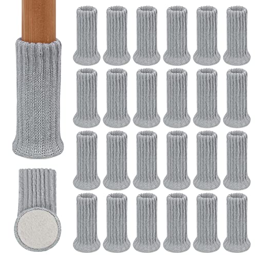 RCHYFEED 24 Stück Möbelbeinsocken, Gestrickte Stuhlbeine Socken, Stuhlbeinschoner Elastisch für 1 bis 2 Zoll Durchmesser der Stuhlfüße, Tischbeine Möbelbeine Stuhlbeine-Bodenschoner Vermeiden Kratzer RCHYFEED 24 Stück Möbelbeinsocken, Gestrickte Stuhlbeine Socken, Stuhlbeinschoner Elastisch für 1 bis 2 Zoll Durchmesser der Stuhlfüße, Tischbeine Möbelbeine Stuhlbeine-Bodenschoner Vermeiden Kratzer von RCHYFEED