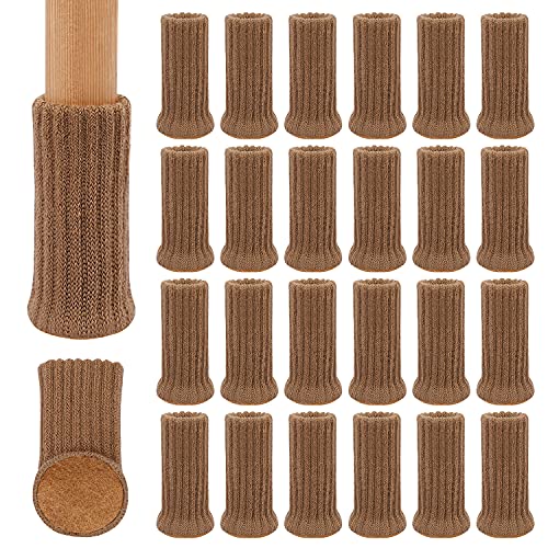 RCHYFEED 24 Stück Möbelbeinsocken, Gestrickte Stuhlbeine Socken, Stuhlbeinschoner Elastisch für 1 bis 2 Zoll Durchmesser der Stuhlfüße, Tischbeine Möbelbeine Stuhlbeine-Bodenschoner Vermeiden Kratzer RCHYFEED 24 Stück Möbelbeinsocken, Gestrickte Stuhlbeine Socken, Stuhlbeinschoner Elastisch für 1 bis 2 Zoll Durchmesser der Stuhlfüße, Tischbeine Möbelbeine Stuhlbeine-Bodenschoner Vermeiden Kratzer von RCHYFEED