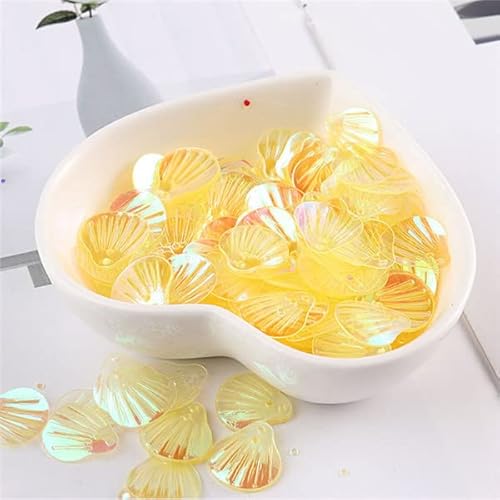 10 g/Beutel 13 mm transparente Muschel-Meerjungfrau-Fischschuppen-Pailletten PVC-Pailletten DIY Hochzeit Nähen Kleid Bastelzubehör-T gelb, 13 mm 10 g/Beutel 13 mm transparente Muschel-Meerjungfrau-Fischschuppen-Pailletten PVC-Pailletten DIY Hochzeit Nähen Kleid Bastelzubehör-T gelb, 13 mm von RCIDOS