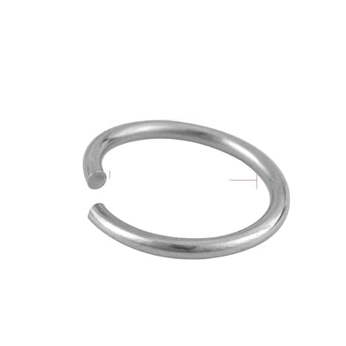 12/15/20/25/30/mm Edelstahl-Stecker-Spaltring für Halskette, Armband, Schmuck, DIY-Herstellung, Zubehör, Biegering, 2 x 25 mm 12/15/20/25/30/mm Edelstahl-Stecker-Spaltring für Halskette, Armband, Schmuck, DIY-Herstellung, Zubehör, Biegering, 2 x 25 mm von RCIDOS