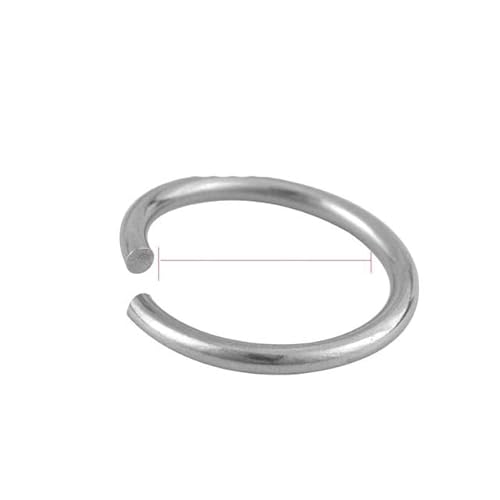 12/15/20/25/30/mm Edelstahl-Stecker-Spaltring für Halskette, Armband, Schmuck, DIY-Herstellung, Zubehör, Biegering, 3 x 25 mm 12/15/20/25/30/mm Edelstahl-Stecker-Spaltring für Halskette, Armband, Schmuck, DIY-Herstellung, Zubehör, Biegering, 3 x 25 mm von RCIDOS